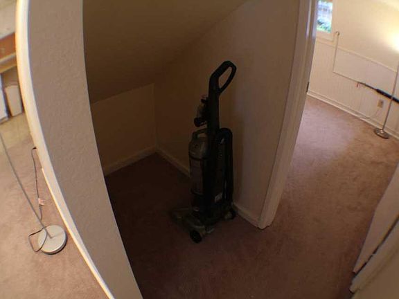 Understair storage.