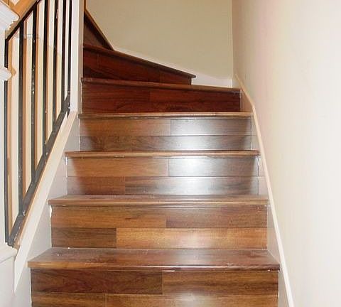 Interior staircase to main level