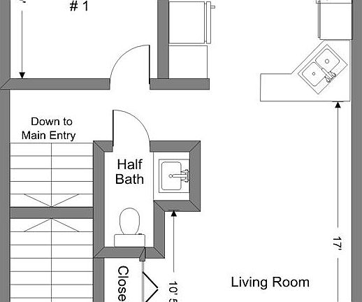 907 E. Huron #2 - 2nd Floor