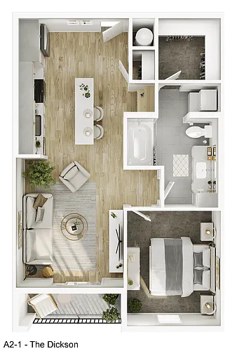 Floor plan Dickson