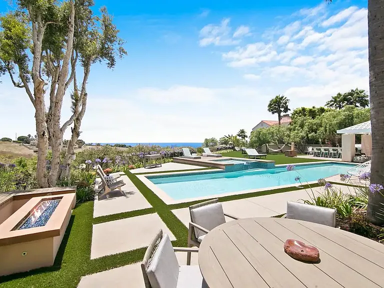 Your adventure begins in the resort style backyard.
