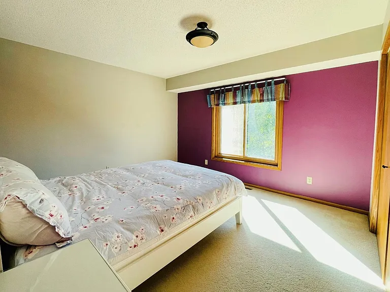 Bedroom 3 at the second floor. Faces Backyard, Garden View + Pool View.