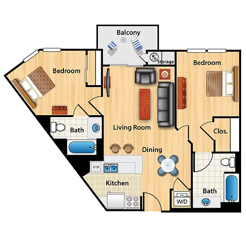 Floor plan F