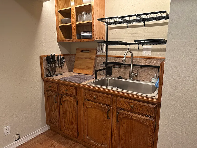 kitchen is turnkey equipped