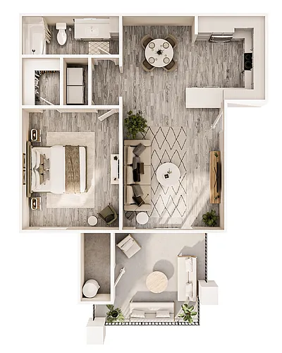 Floor plan Handel