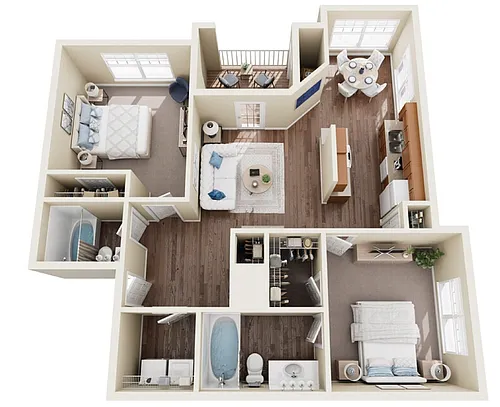 Floor plan The Belden