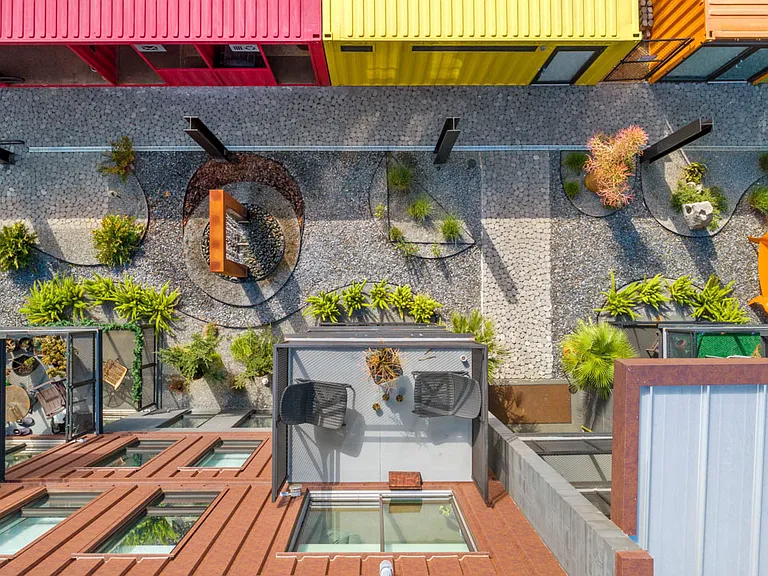 This is the future of urban design. Sustainable buildings, micro landscapes perfectly rendered.
