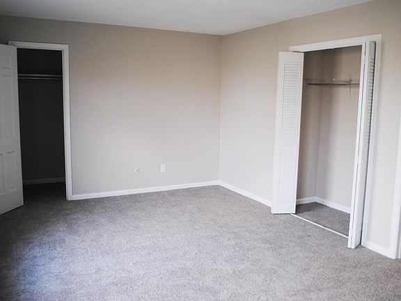 bedroom with lots of closet space