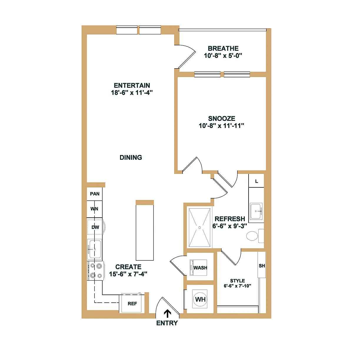 Floor plan A4