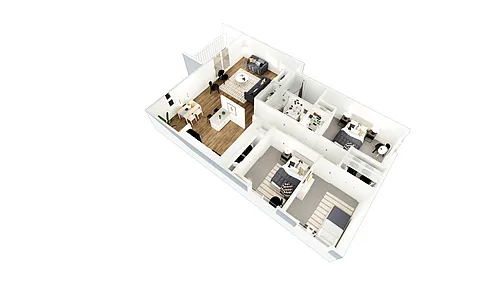 Floor plan 3x2b