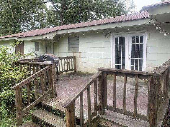 Rear of house/deck.