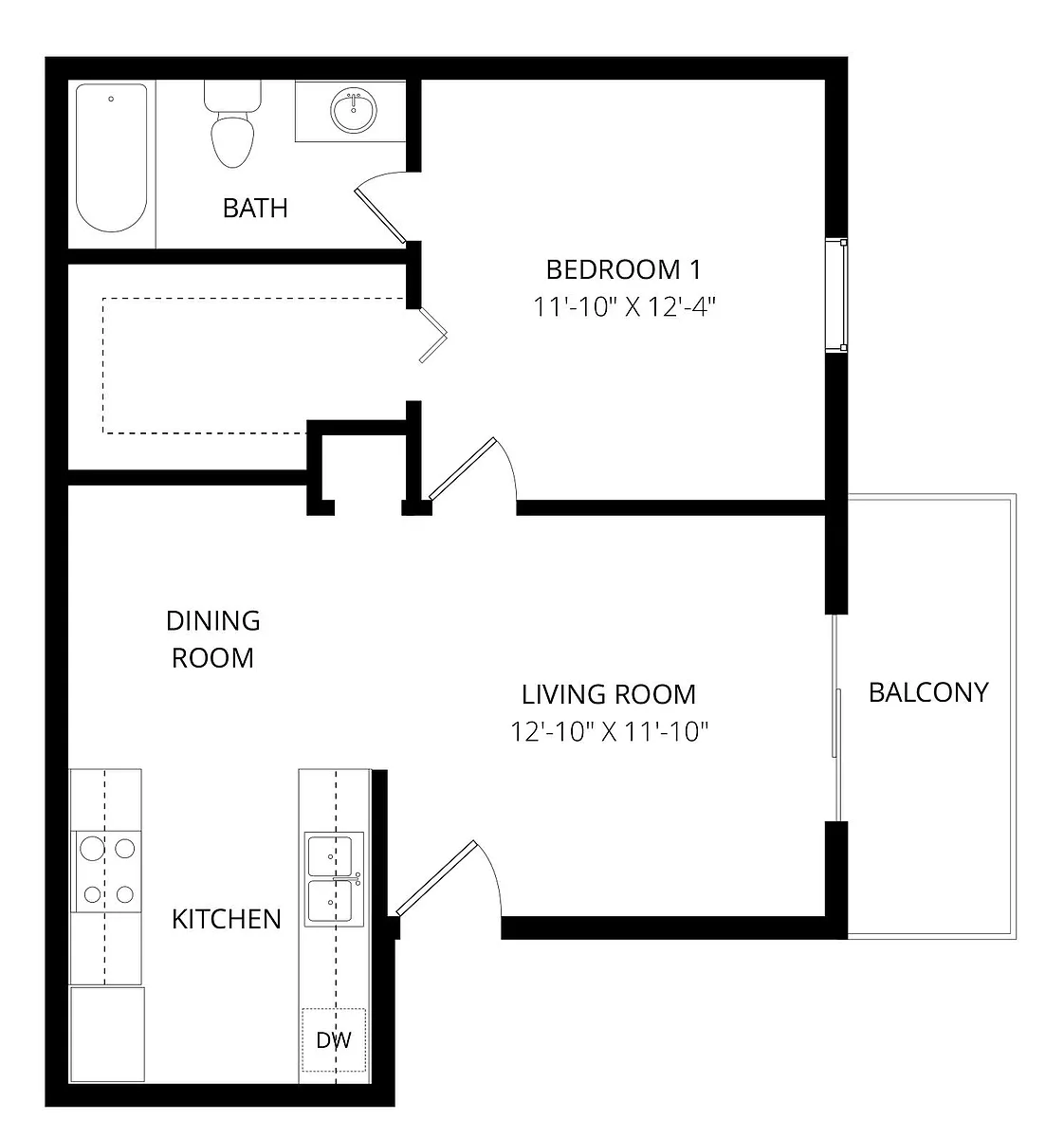 Floor plan A1