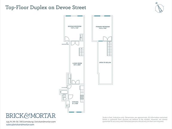 2nd image of 65 Devoe St Floor 3