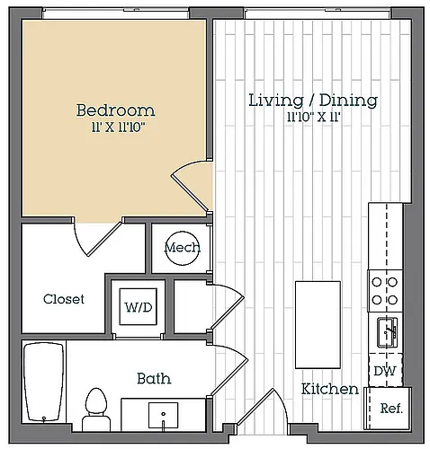 Floor plan A1A