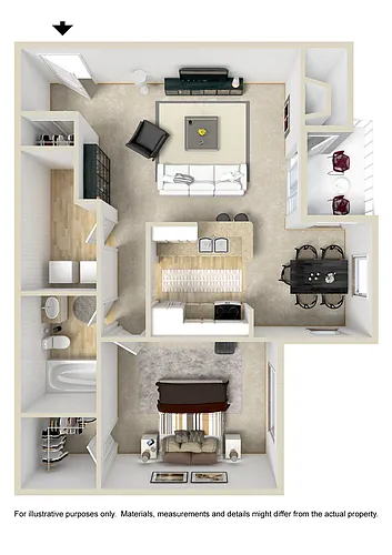 Floor plan Chesapeake Bay