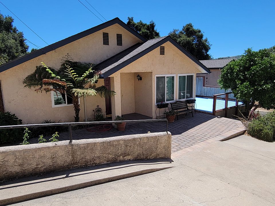 Front of house and off street parking