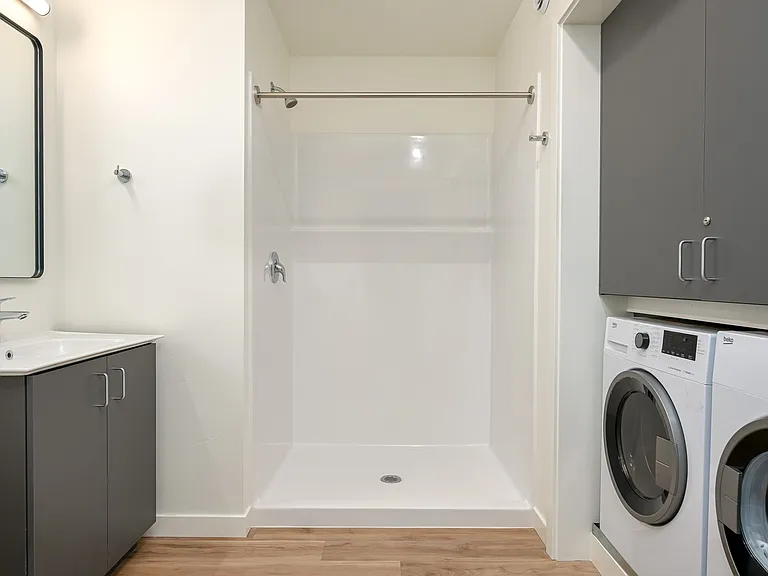 Steppe Apartments | One Bedroom B Washer and Dryer
