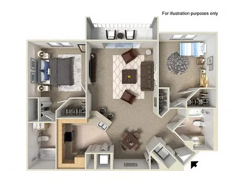 Floor plan Tortola