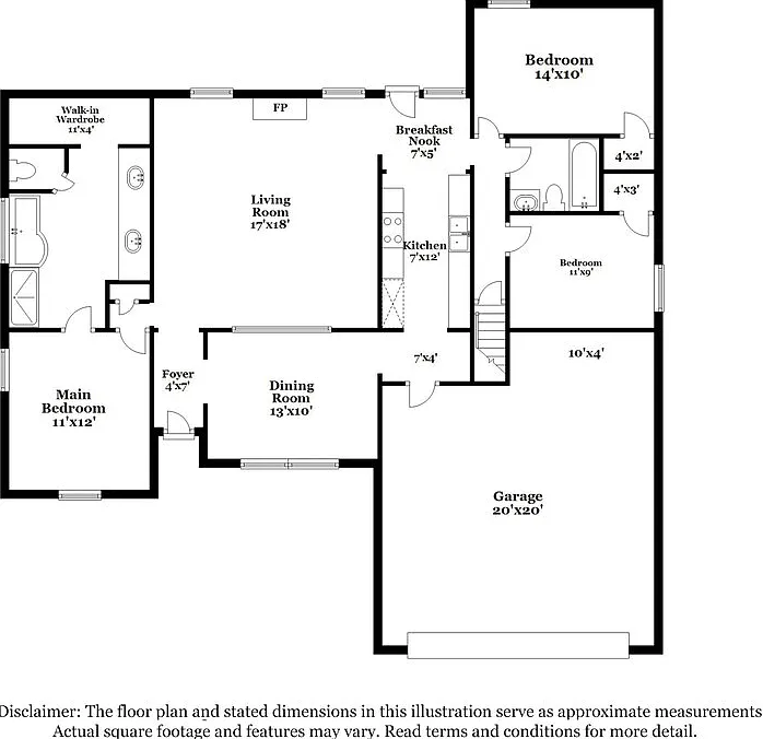 3 bed, 2.0 bath, 1700 sqft, $2,640 — Photo 2