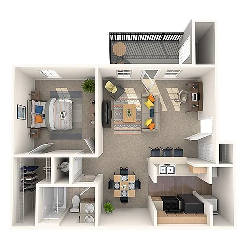 Floor plan Gardenia Renovated
