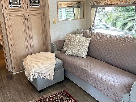 Couch/bed and pantry