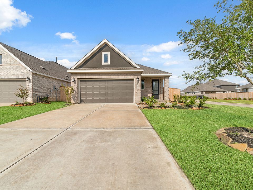 Home is located in the corner lot.