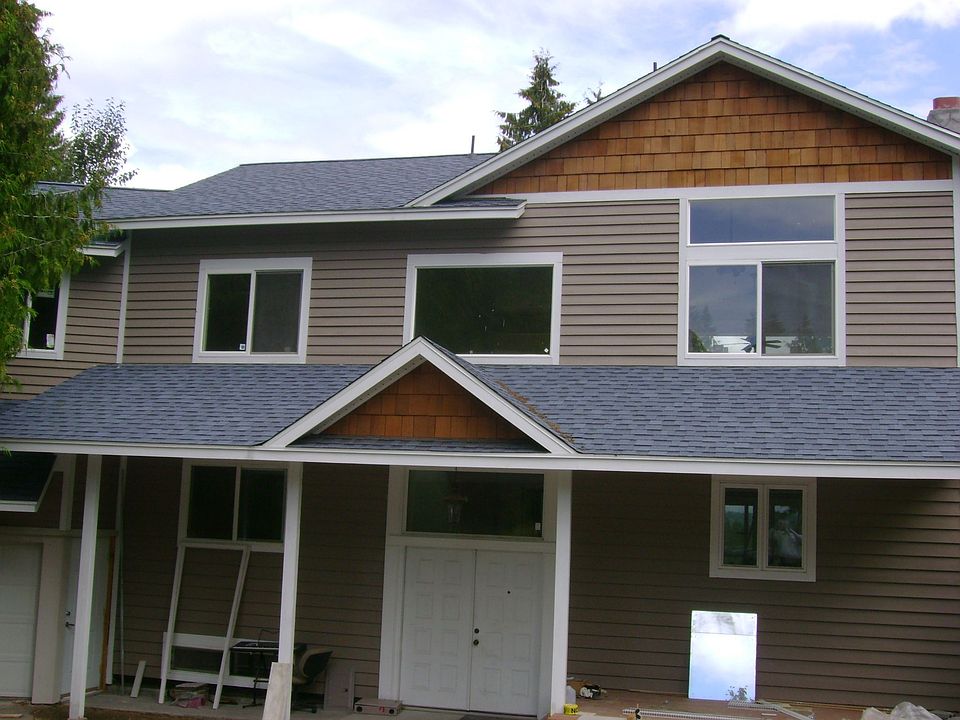 Front of the home; Everything here is new