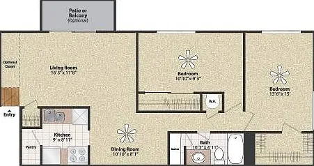 Two Bedroom Two Bedroom