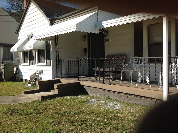 Covered front porch