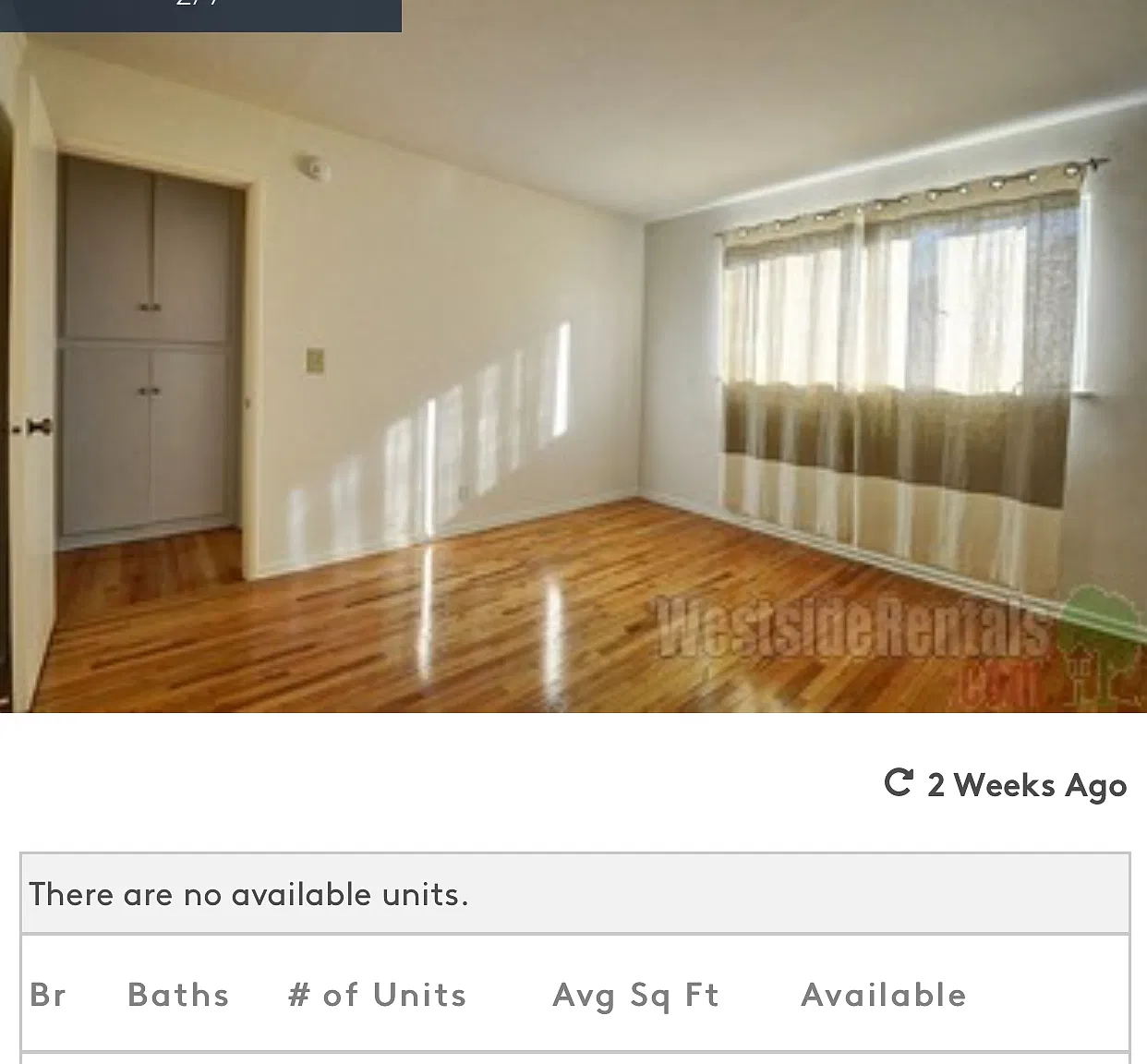 1 bed, 825 sqft, $2,700 — Photo 2