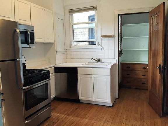 Updated kitchen with pantry and stainless appliances