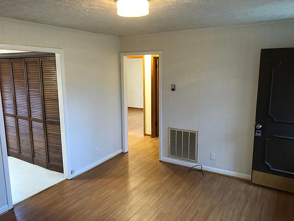 Kitchen, hallway from living room
