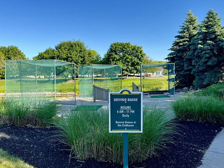 Golf Driving Range with 3 Nets