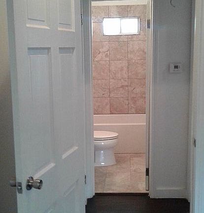 Bedroom to Hall to restroom