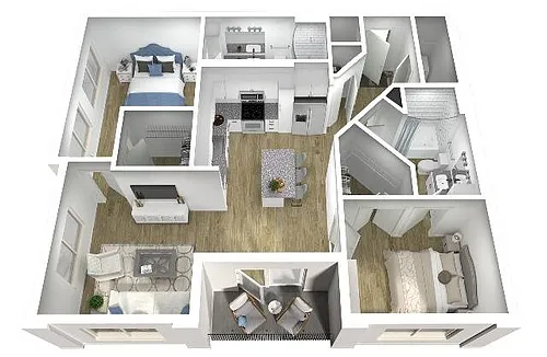 Floor plan Ivanhoe