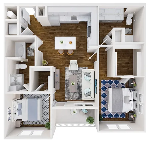 Floor plan B2