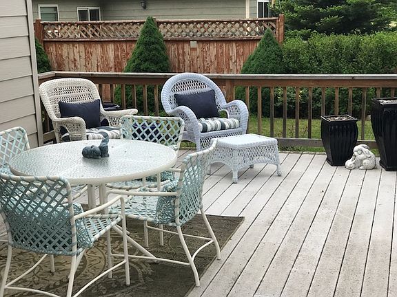 Trex and Redwood Deck