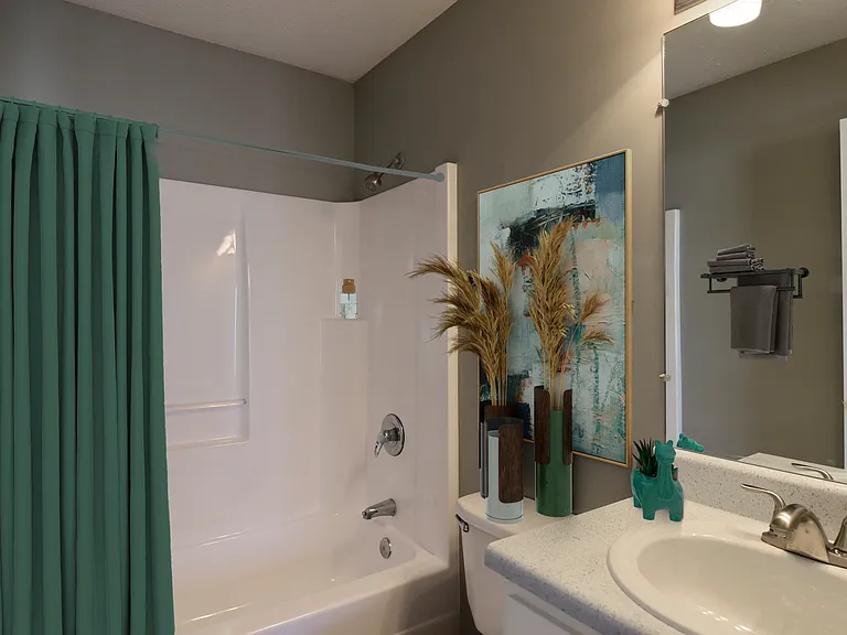 Spacious Bathroom