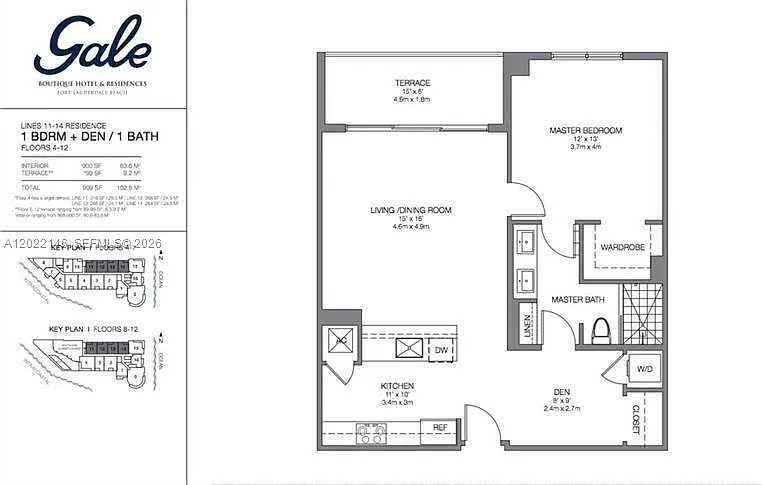 401 N Birch Rd #514 — Photo 41