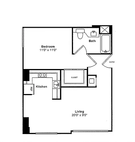 Floor plan A21