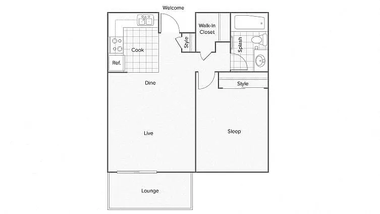 Floor plan Riley