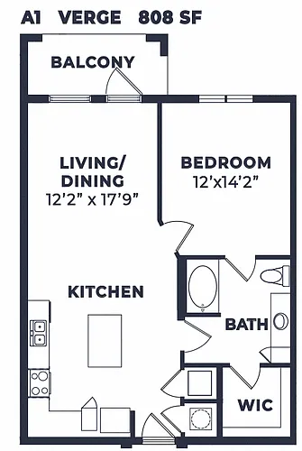 Floor plan The Verge