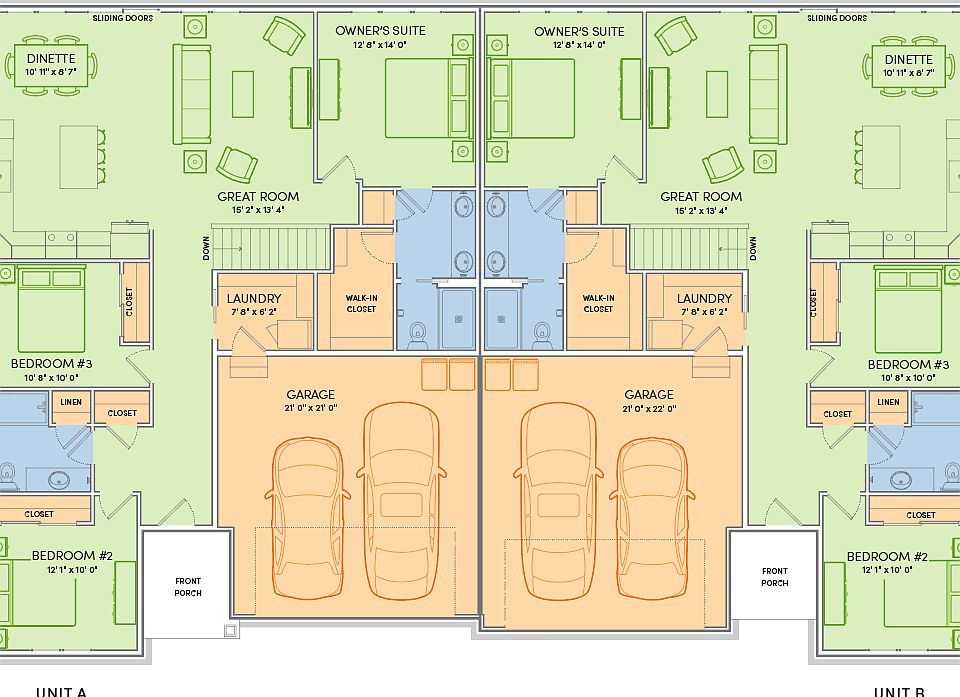 The Olivia (Condominium) Plan, Evergreen Fields, Menomonee Falls, WI