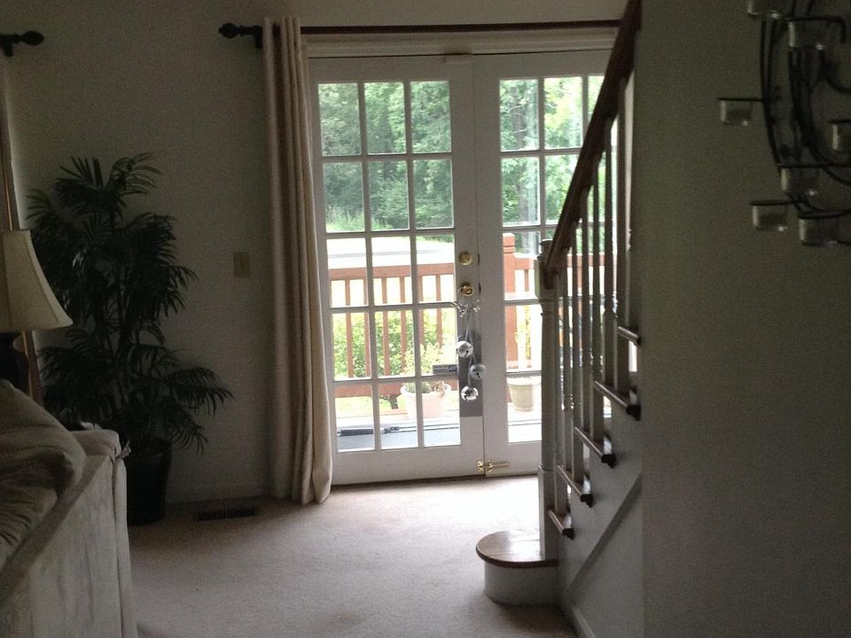 View from entry way to back of house