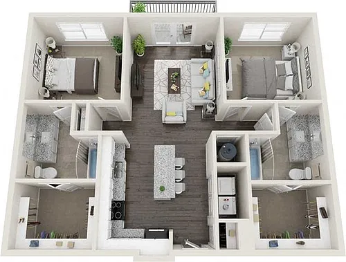 Floor plan B2
