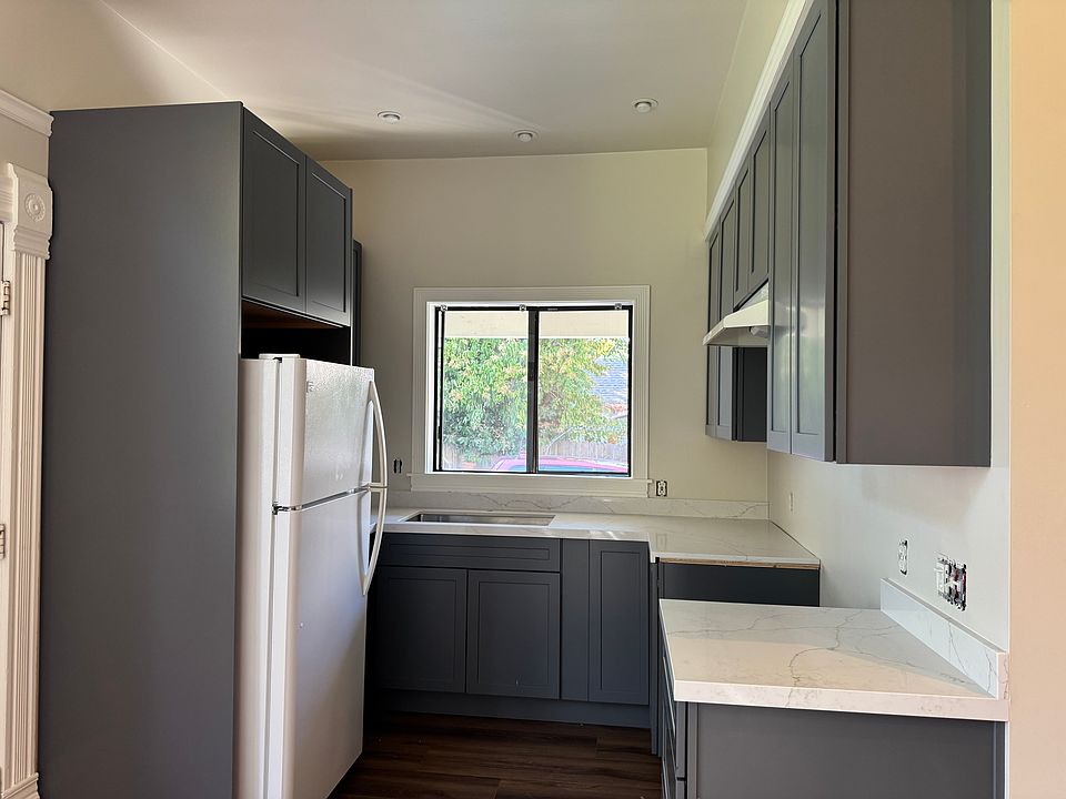 Newly renovated kitchen. All new cabinets, counter, sink and new faucet to be installed.