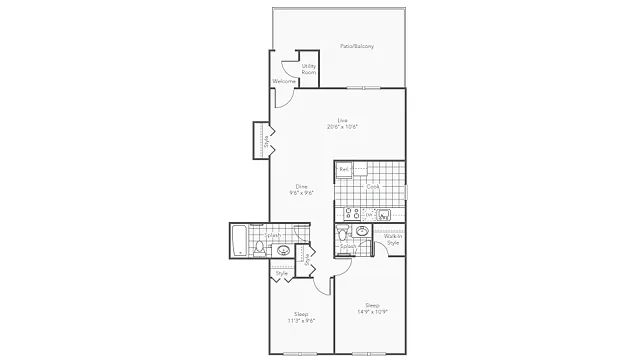 Floor plan Baltimore