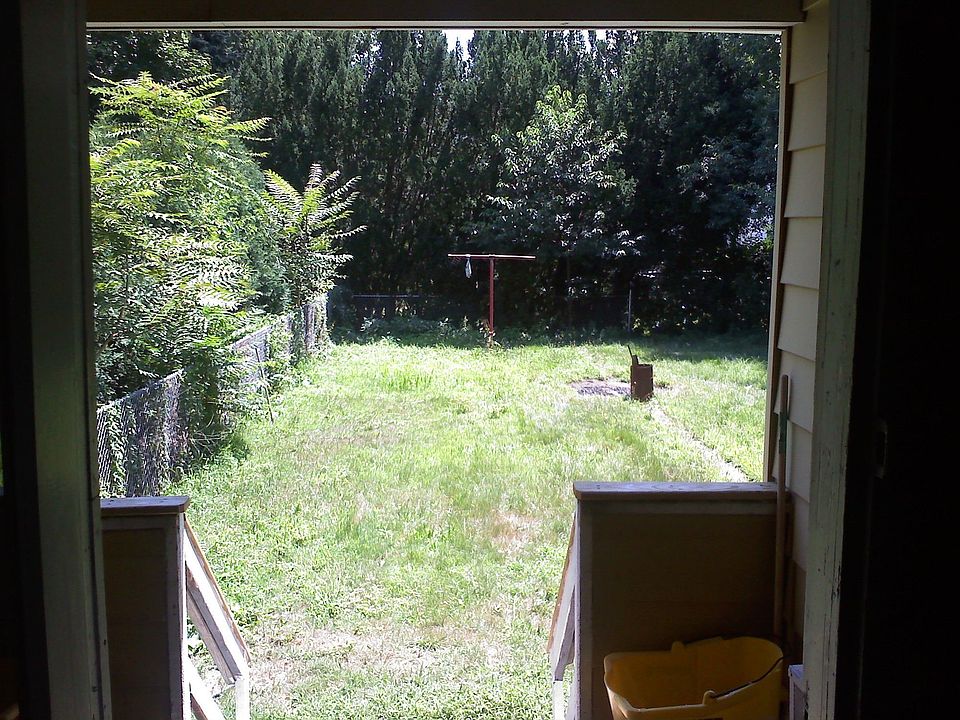 BACK YARD ON ONE SIDE