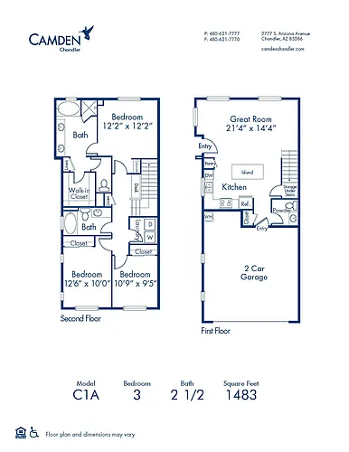 Floor plan C1A