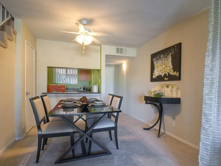 Classic Package dining area